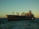 At anchor in Brisbane.