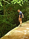 Contemplating the Danger! Hazardous Cliff!