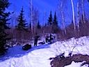 Up the portage trail