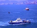 Boats in the exercise.